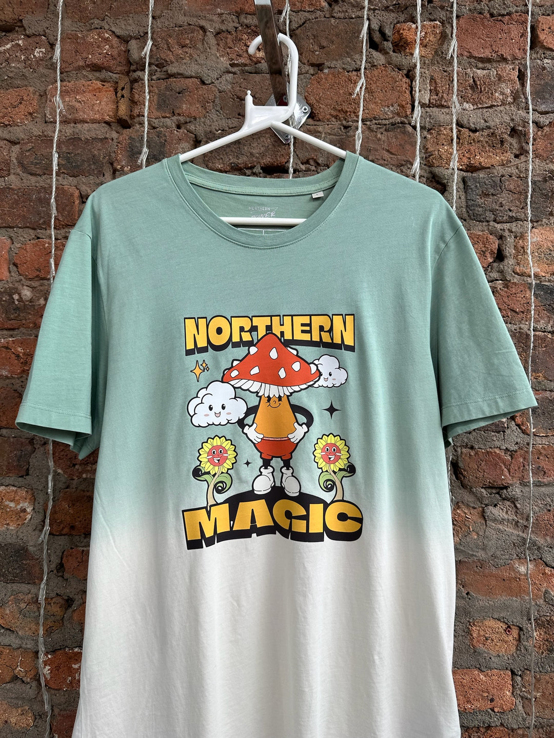 *Sage Dip-Dye Northern Magic Tee (Large)
