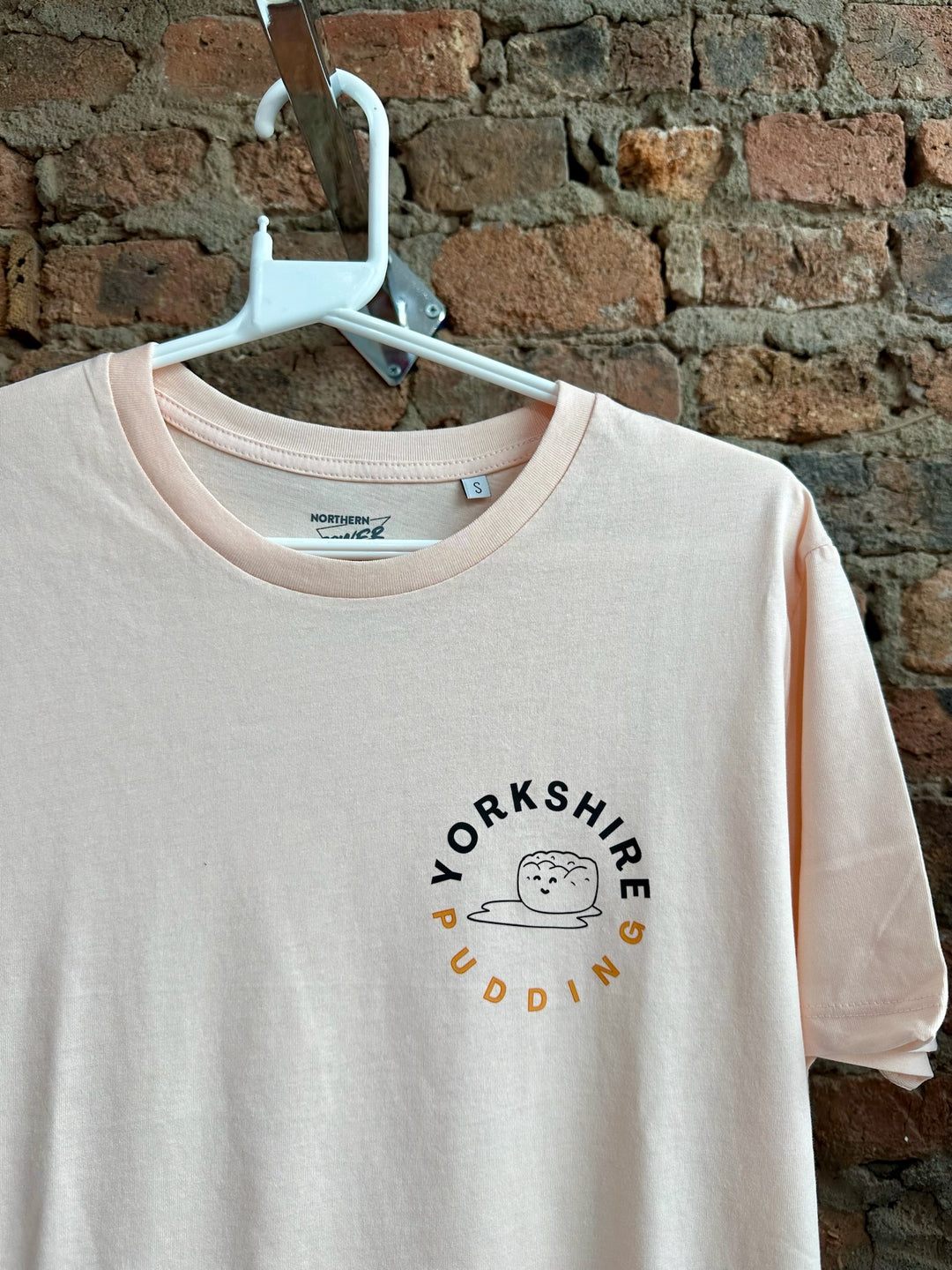 Yorkshire Pudding Powder Pink Tee (XS and S)