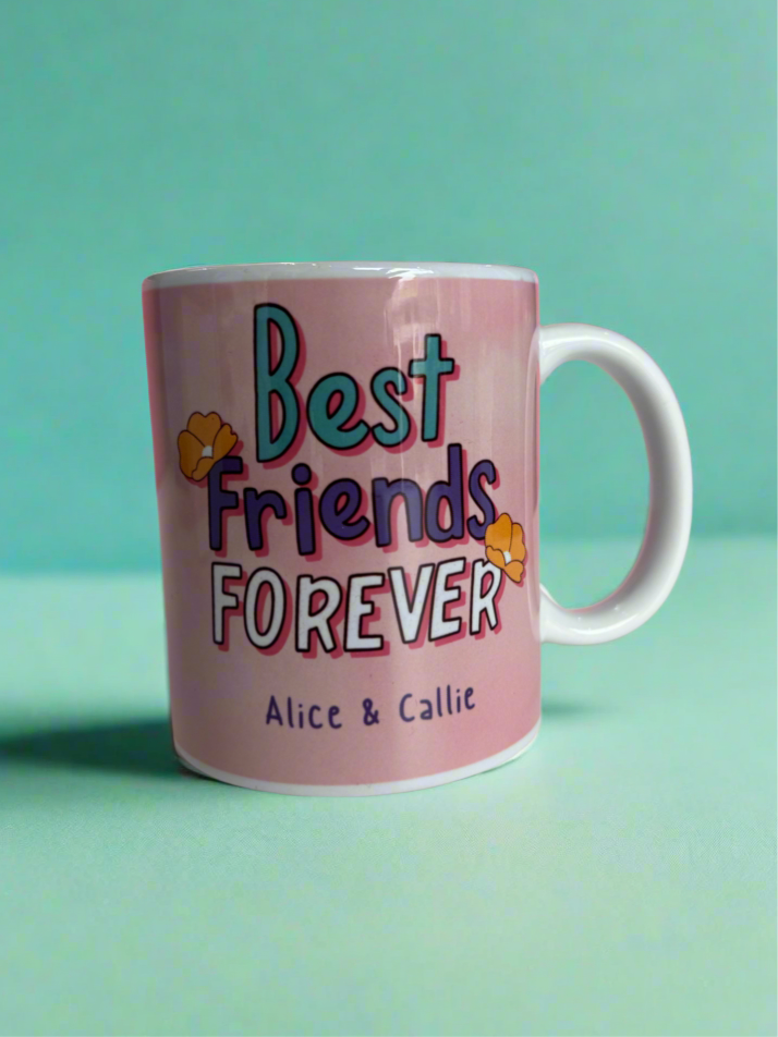 Personalised Best Friends Forever Mug