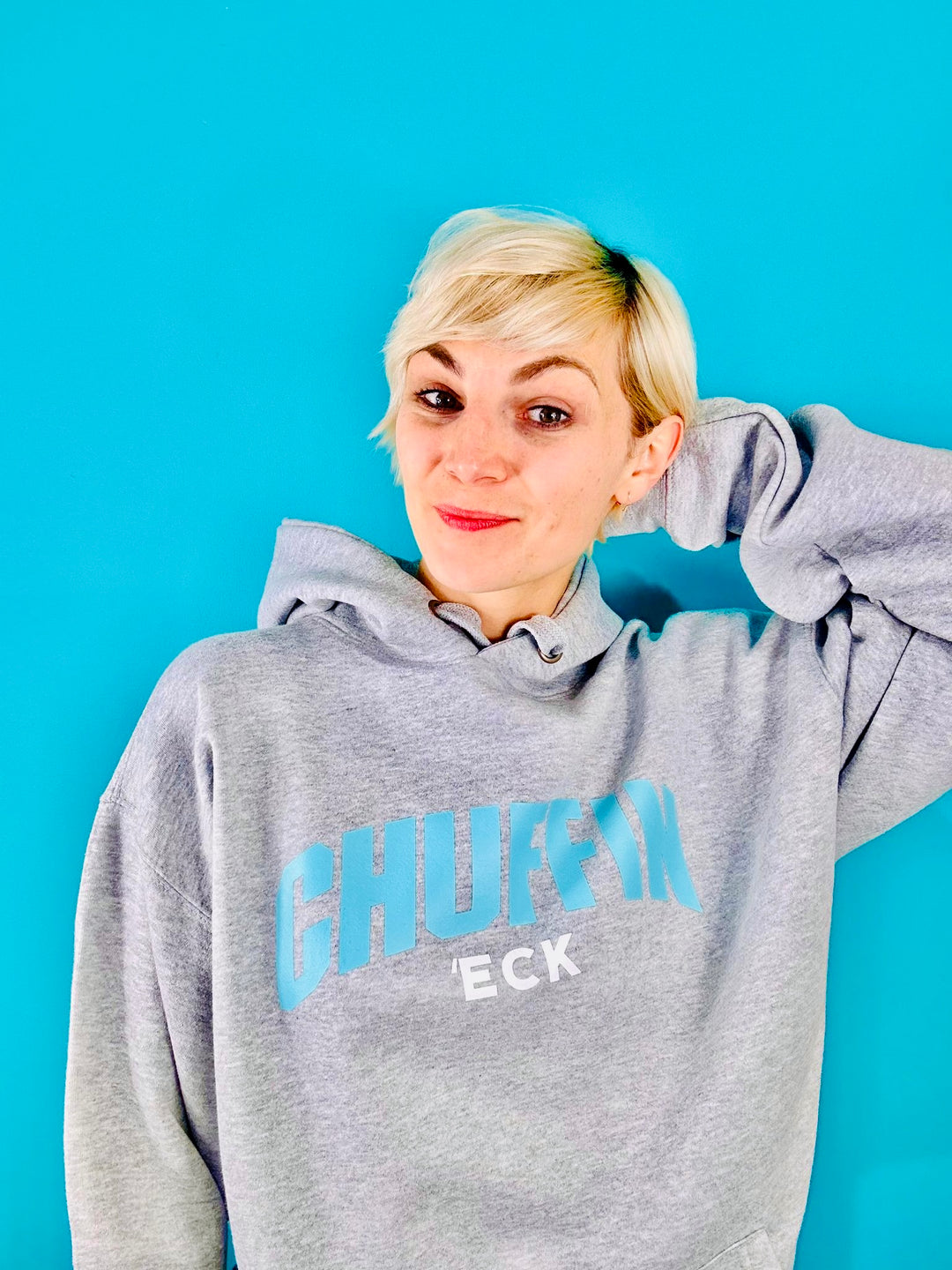 Chuffin Eck Hoodie - Northern Power Garms