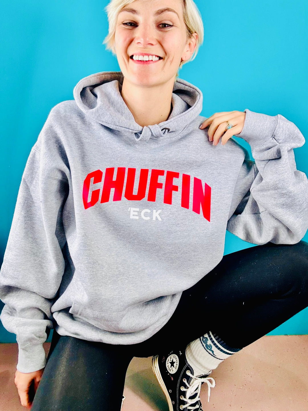 Chuffin Eck Hoodie - Northern Power Garms