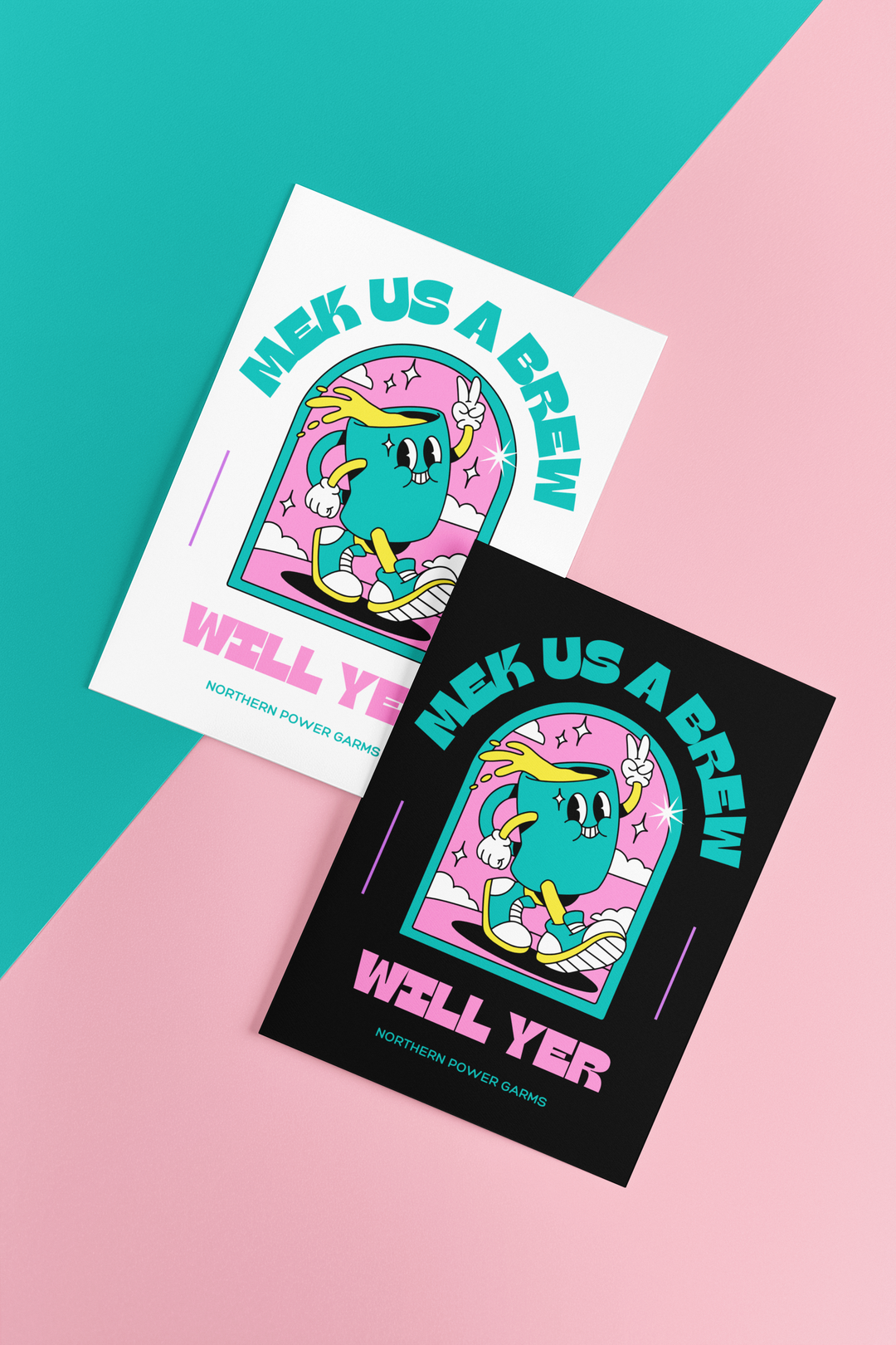 MEK US A BREW WILL YER - A4 Print