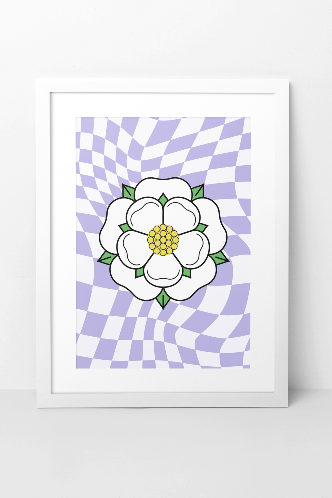 Yorkshire Rose A4 Print