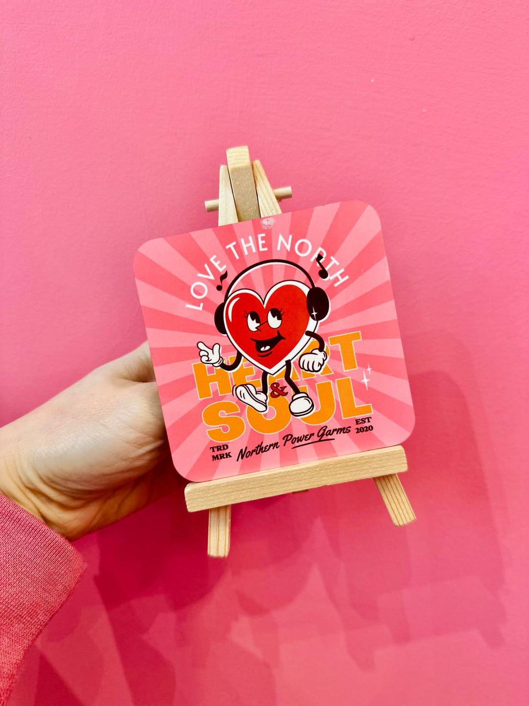 Love The North - Heart & Soul Coaster