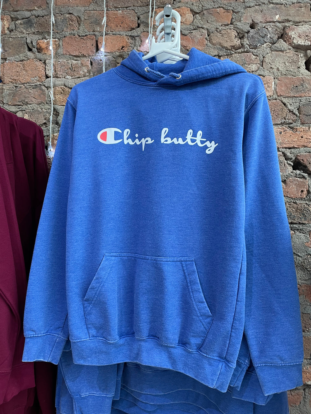 *Chip Butty Hoodie - S and XS