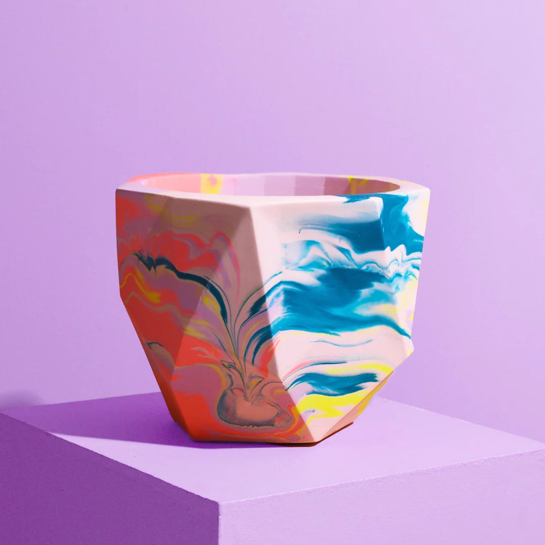 *Jesmonite Pot - Large (Click & Collect only) - Northern Power Garms