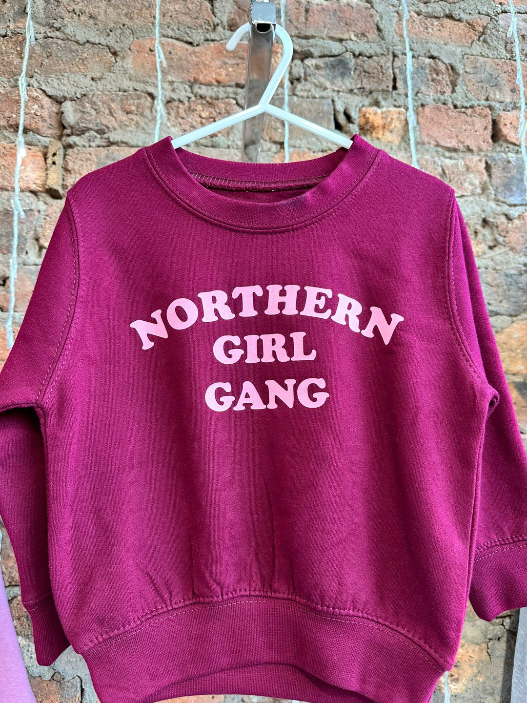 *SECONDS - KIDS - Burgundy NGG Sweater - Age 1-2