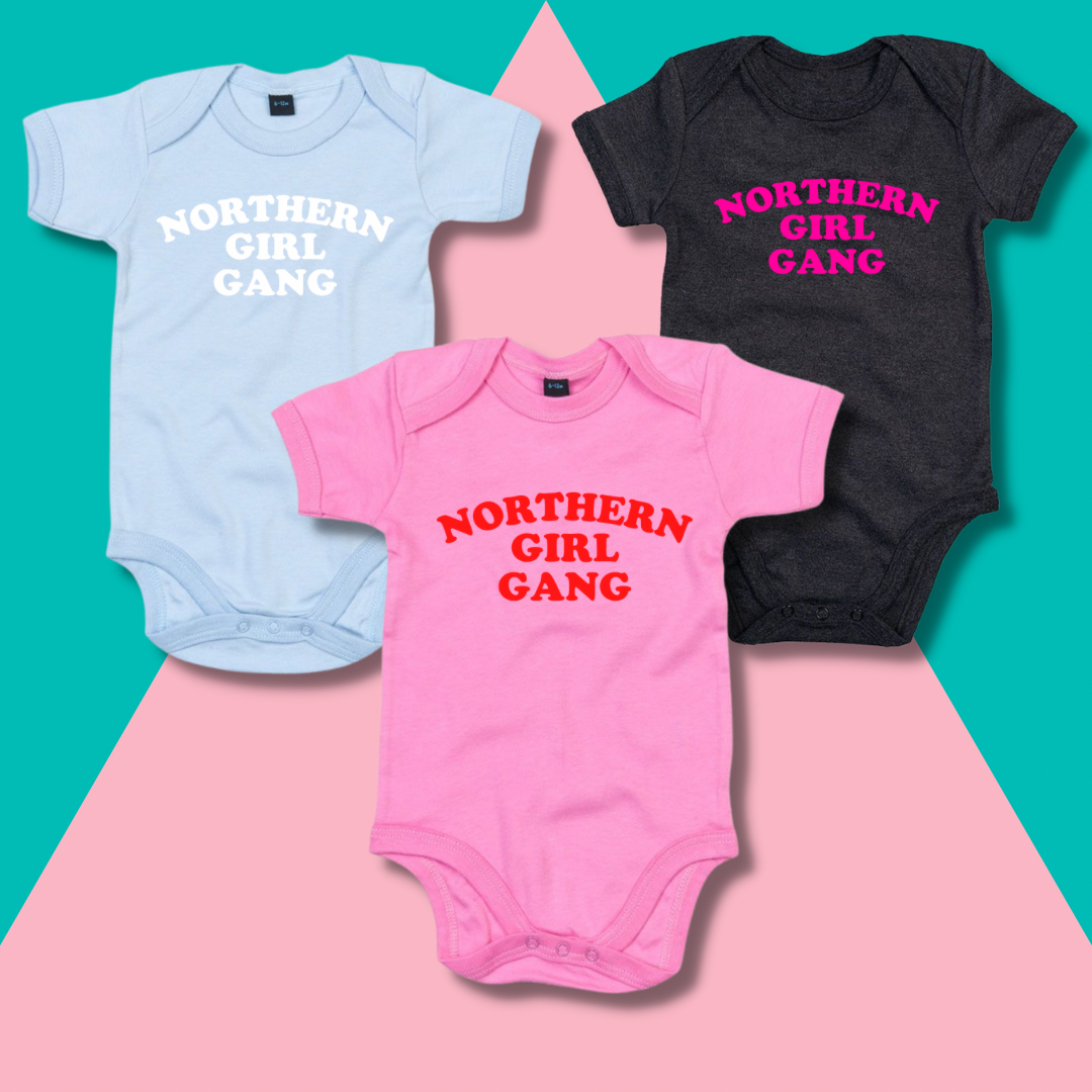 BABY - Northern Girl Gang Baby Vests - Northern Power Garms