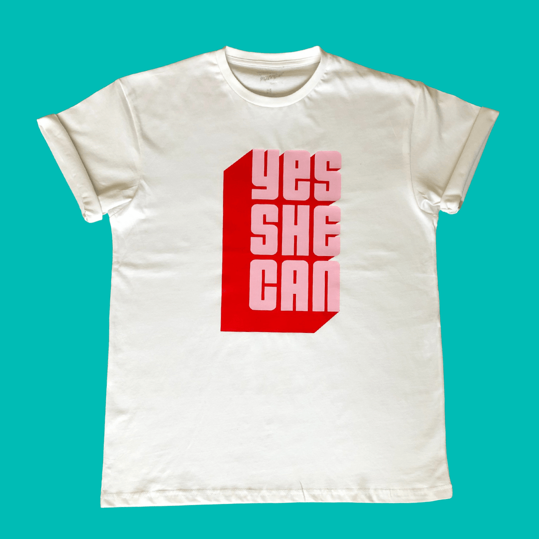 YES SHE CAN T-Shirt - Northern Power Garms