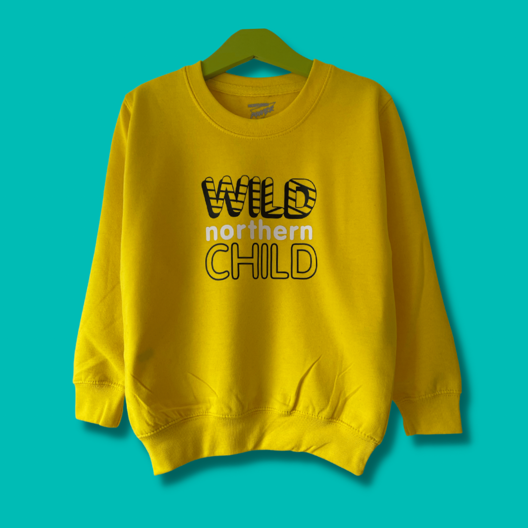 KIDS - Wild Northern Child Sweater - Northern Power Garms