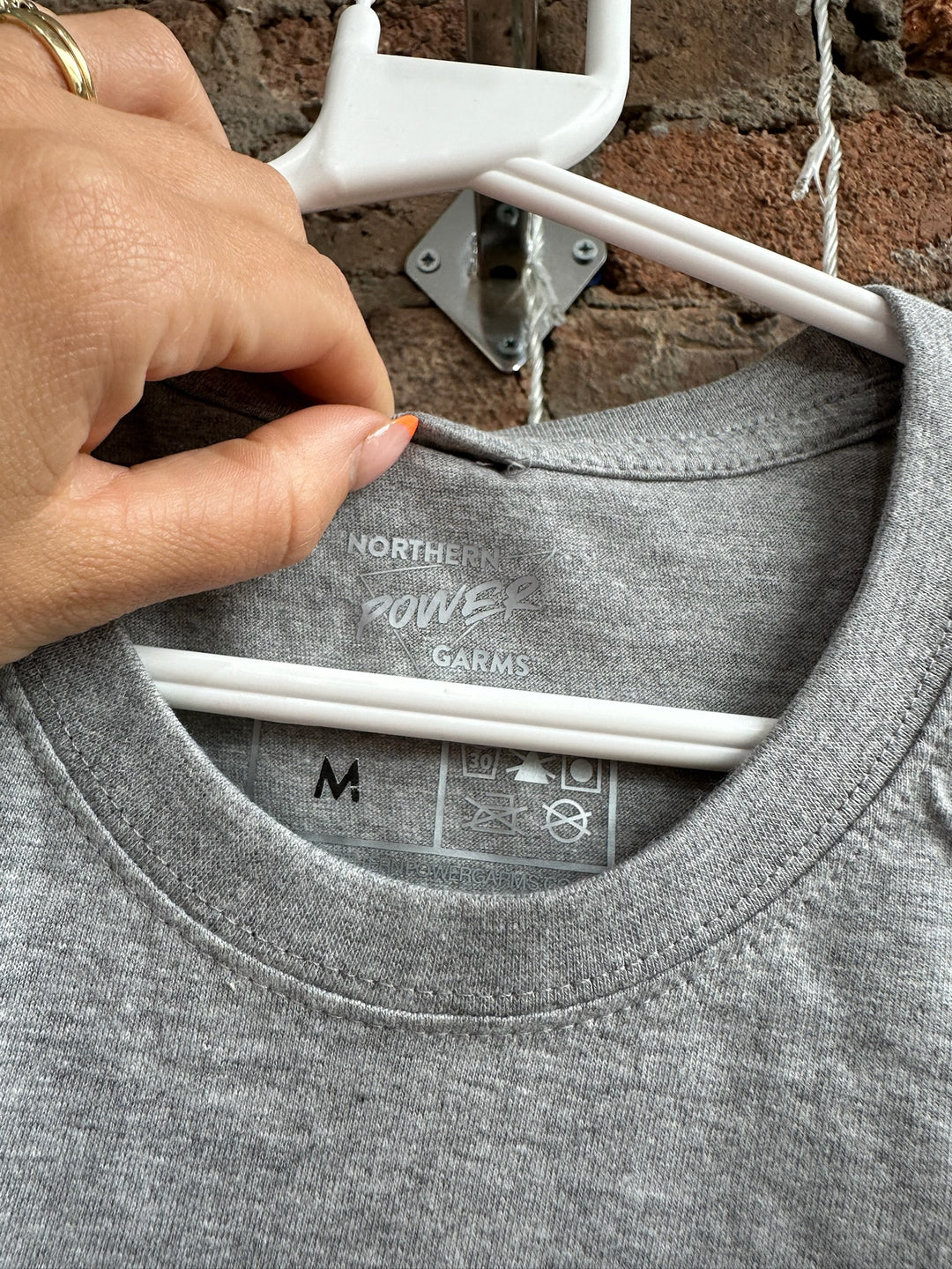 *SECONDS - NPG Grey Tee (Med and XL)