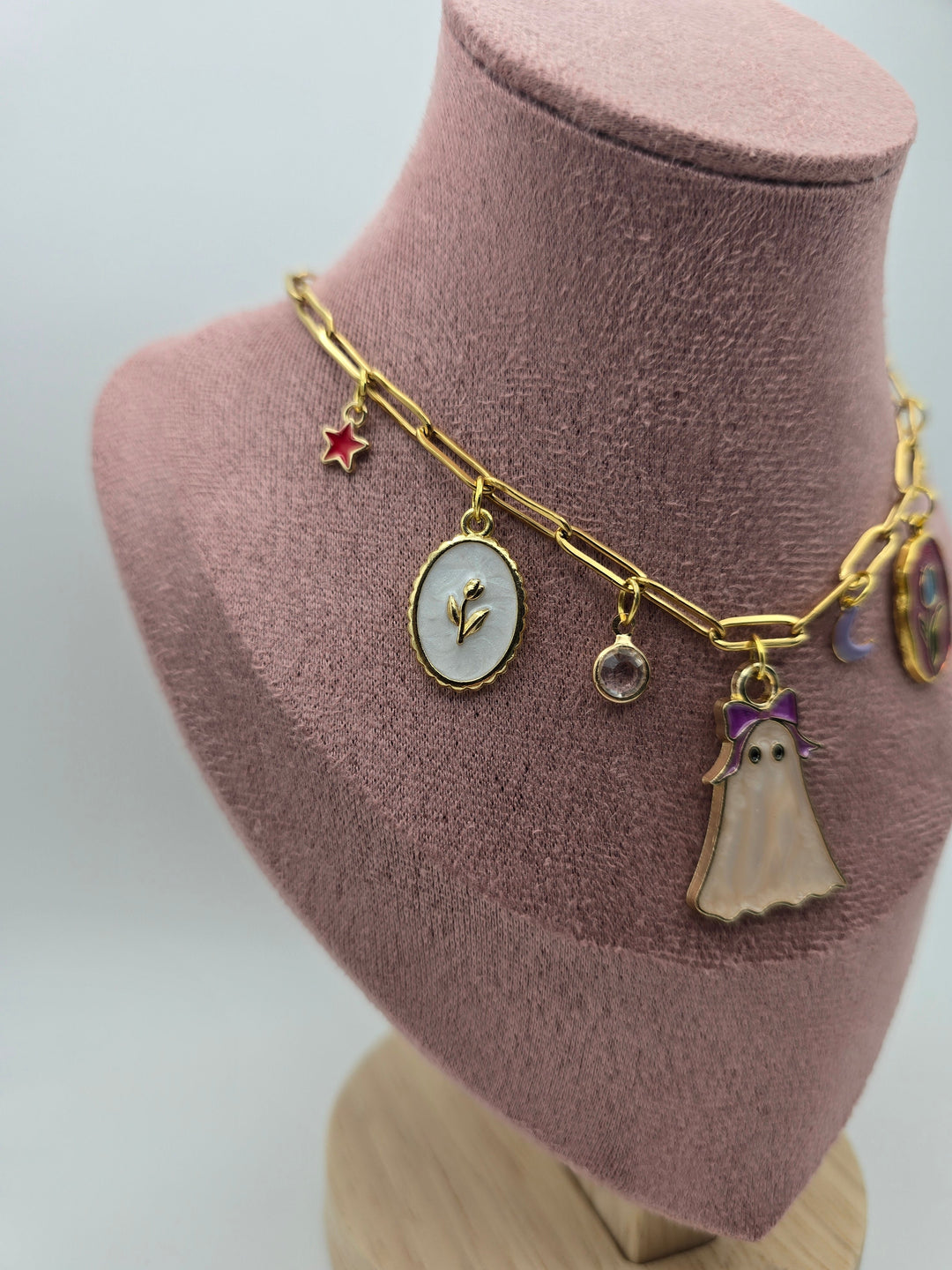 Haunted Garden Charm Necklace 👻