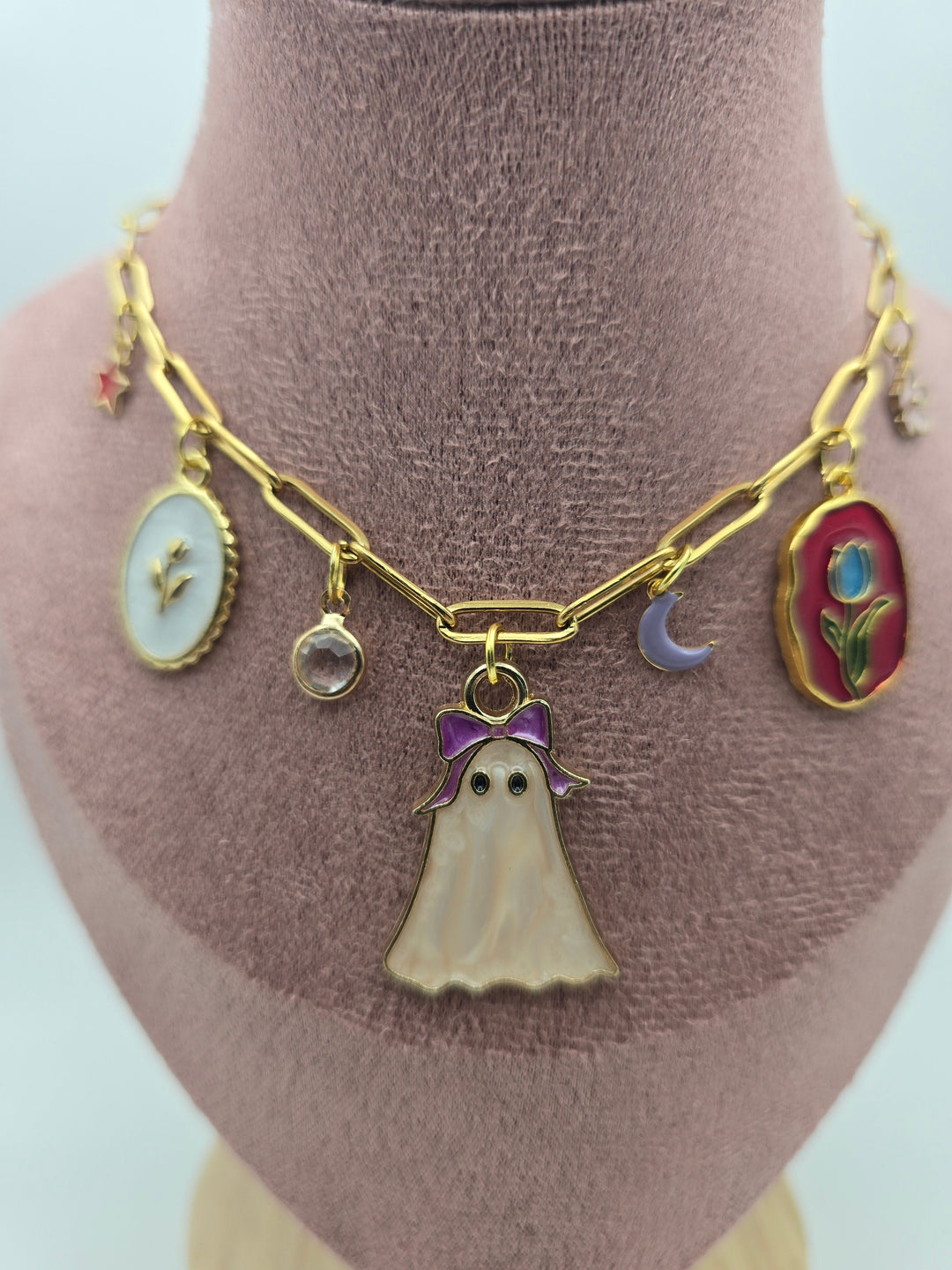 Haunted Garden Charm Necklace 👻