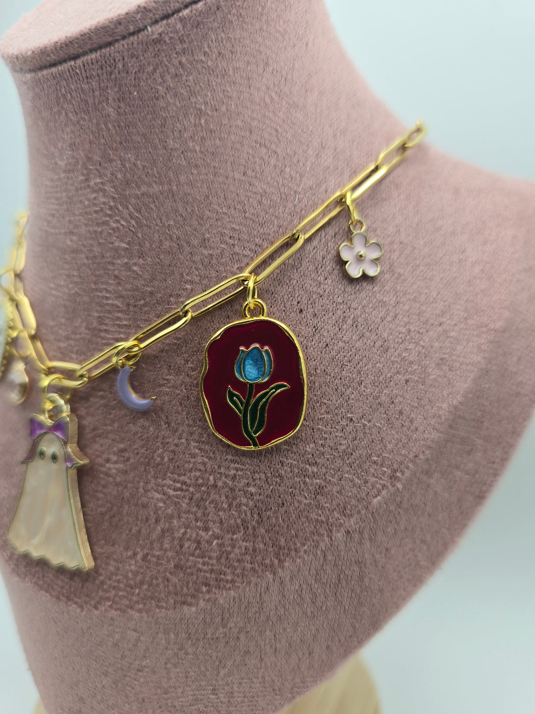 Haunted Garden Charm Necklace 👻