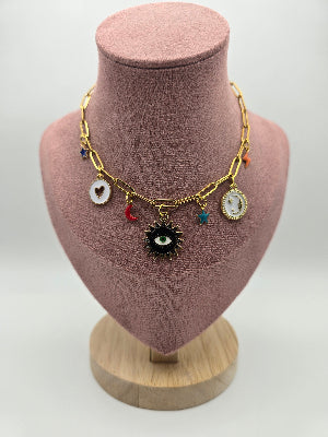 Gentle Guardian Charm Necklace 🤍