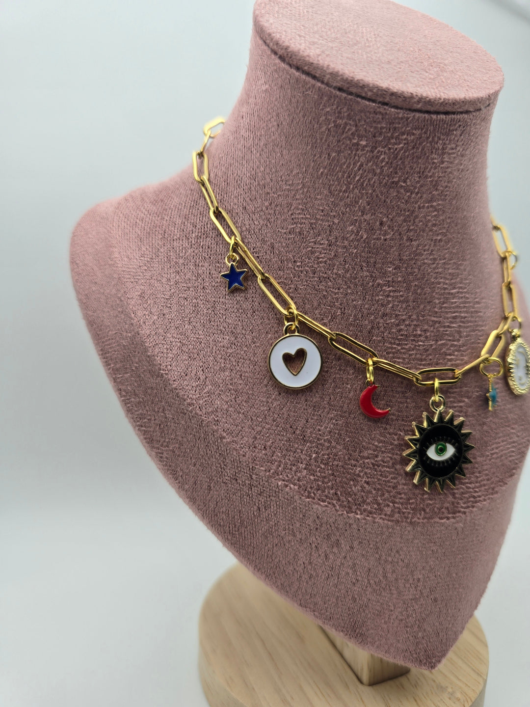 Gentle Guardian Charm Necklace 🤍