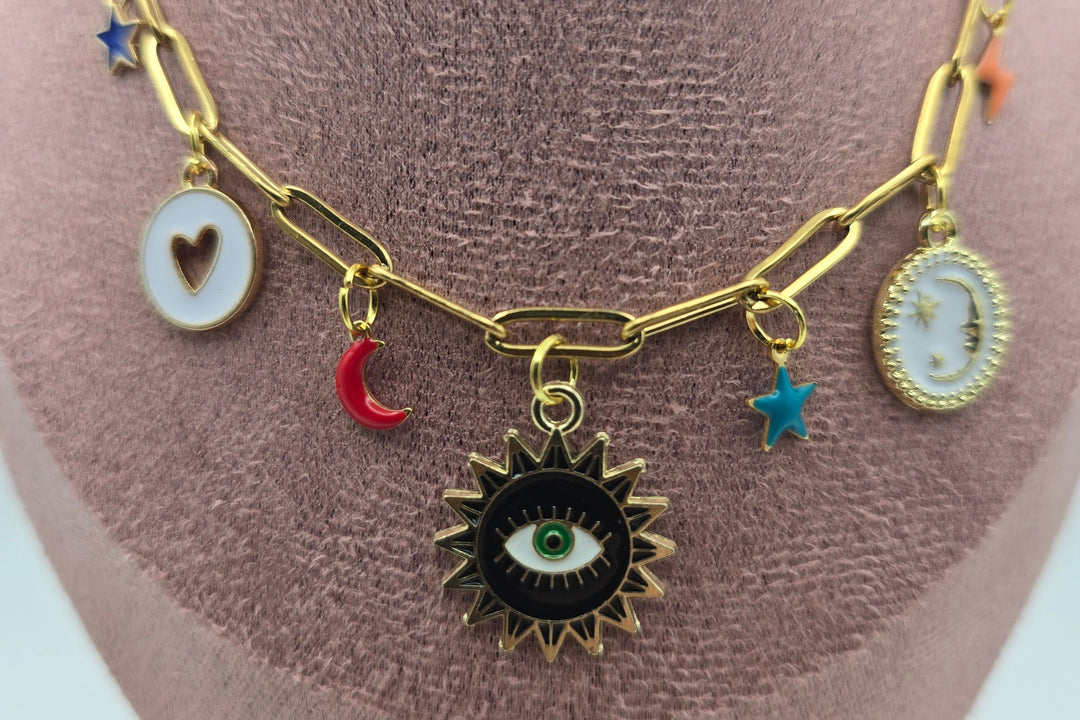 Gentle Guardian Charm Necklace 🤍