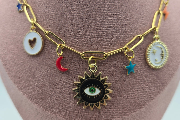 Gentle Guardian Charm Necklace 🤍