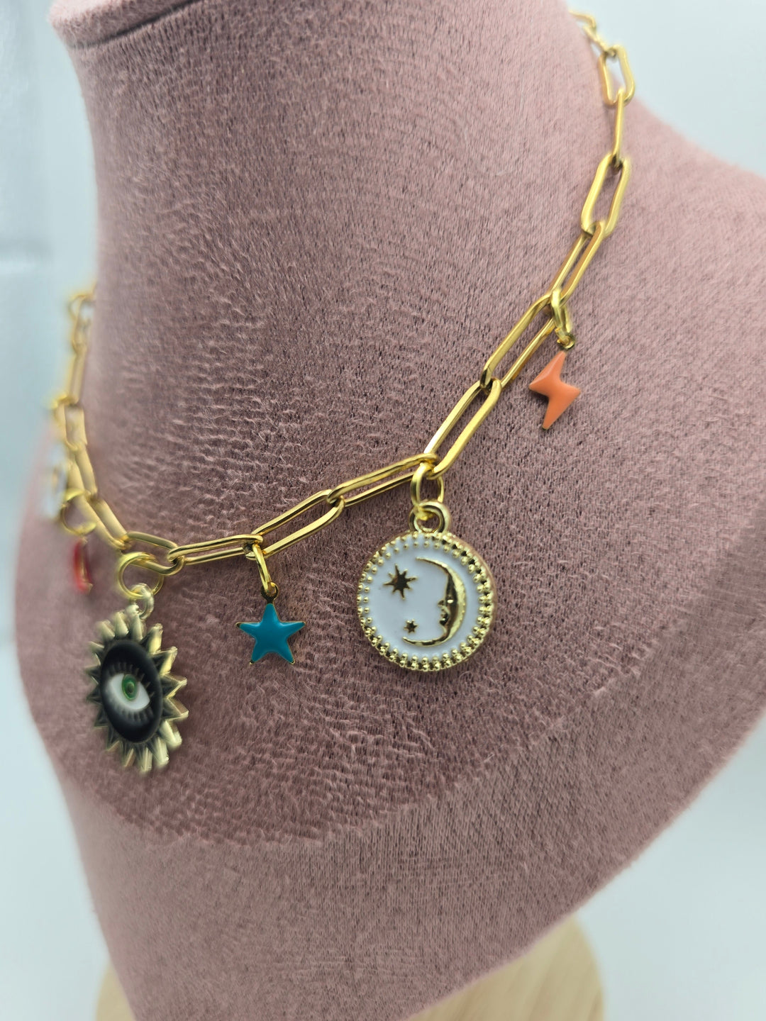 Gentle Guardian Charm Necklace 🤍