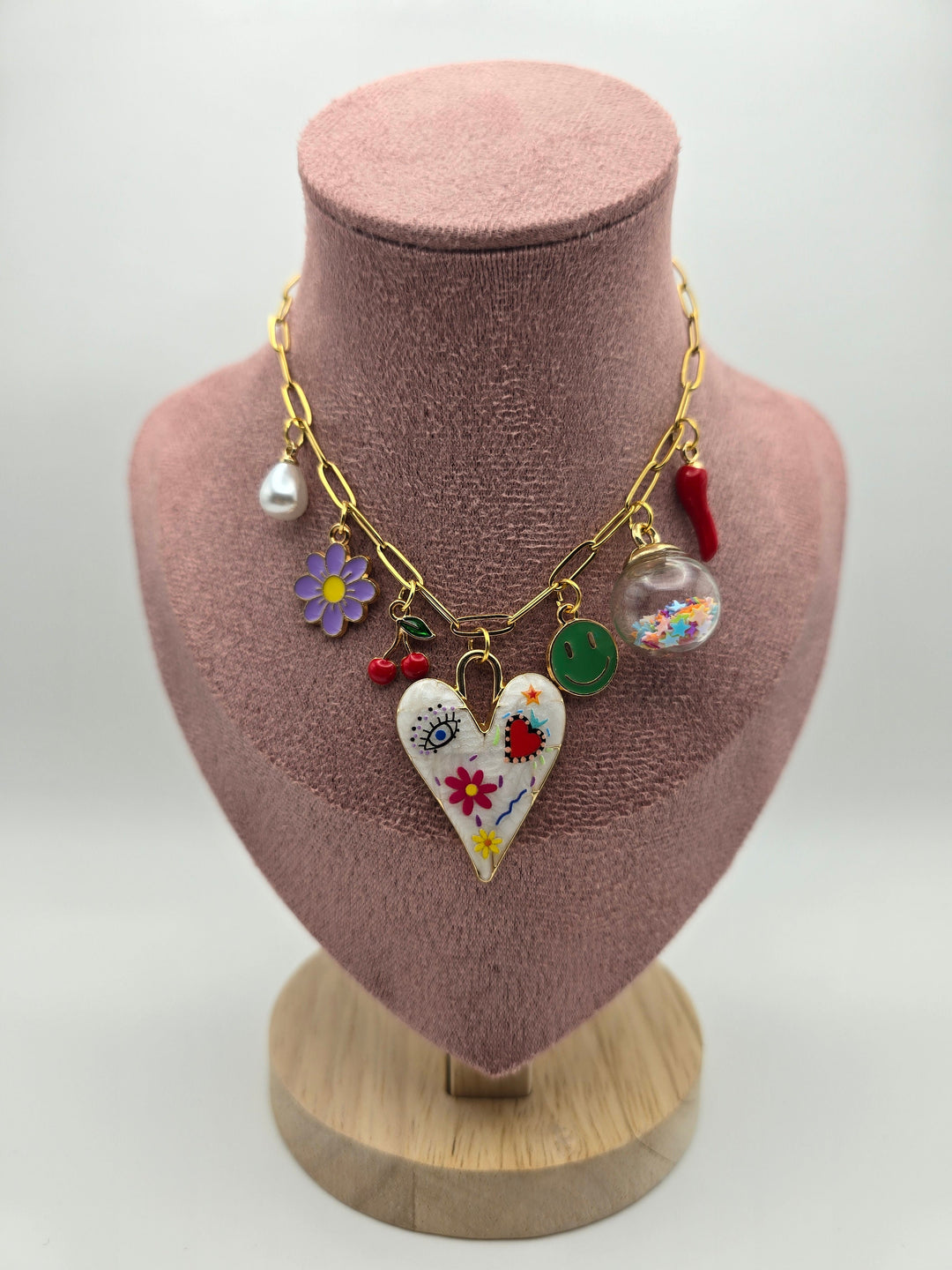 Sweet Chaos Club Charm Necklace 🍭