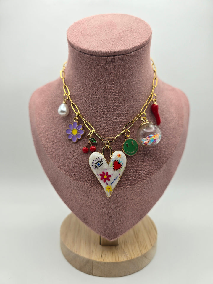 Sweet Chaos Club Charm Necklace 🍭
