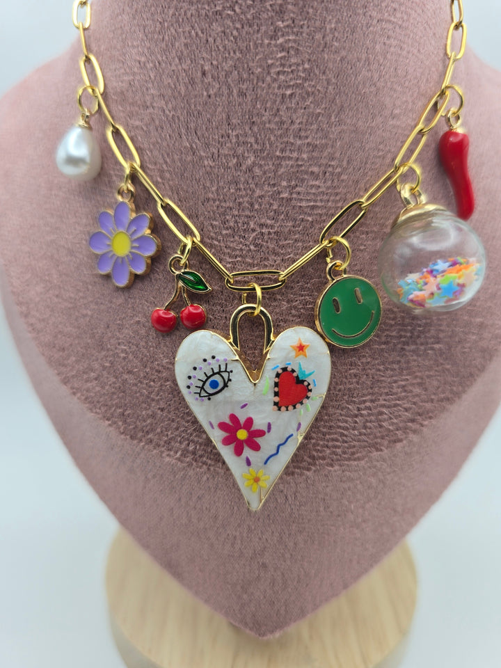 Sweet Chaos Club Charm Necklace 🍭