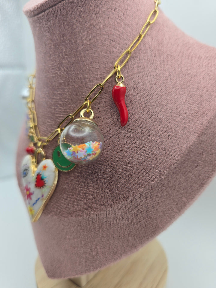 Sweet Chaos Club Charm Necklace 🍭