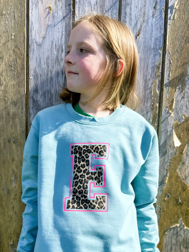 KIDS - Leopard Letters - Sweater