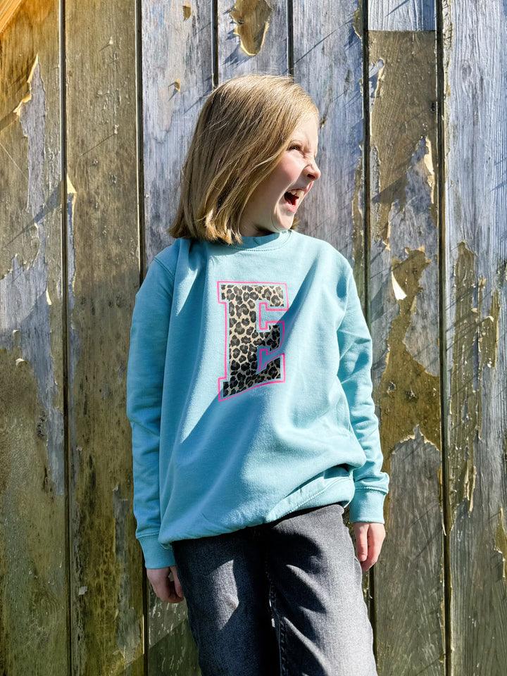 KIDS - Leopard Letters - Sweater