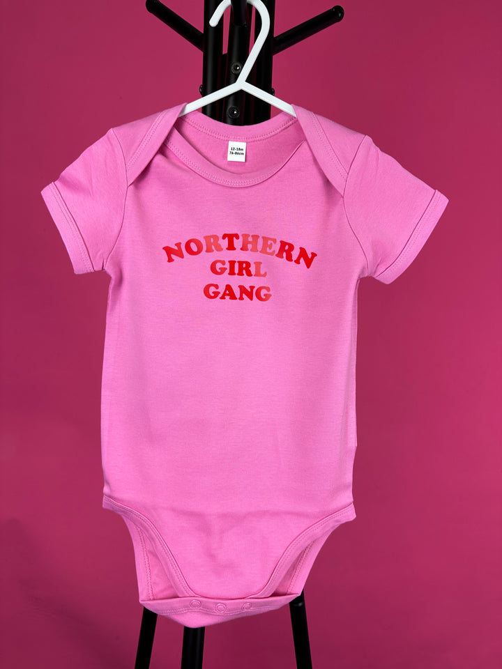 *KIDS - Northern Girl Gang Pink Vest (12-18 months)