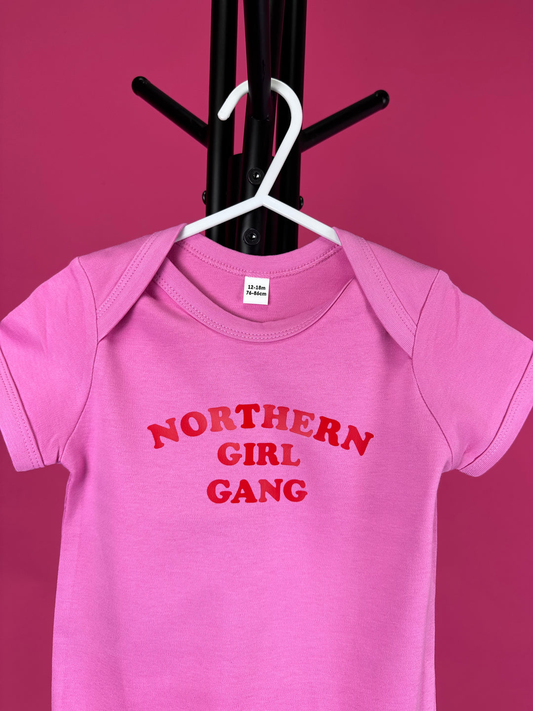 *KIDS - Northern Girl Gang Pink Vest (12-18 months)