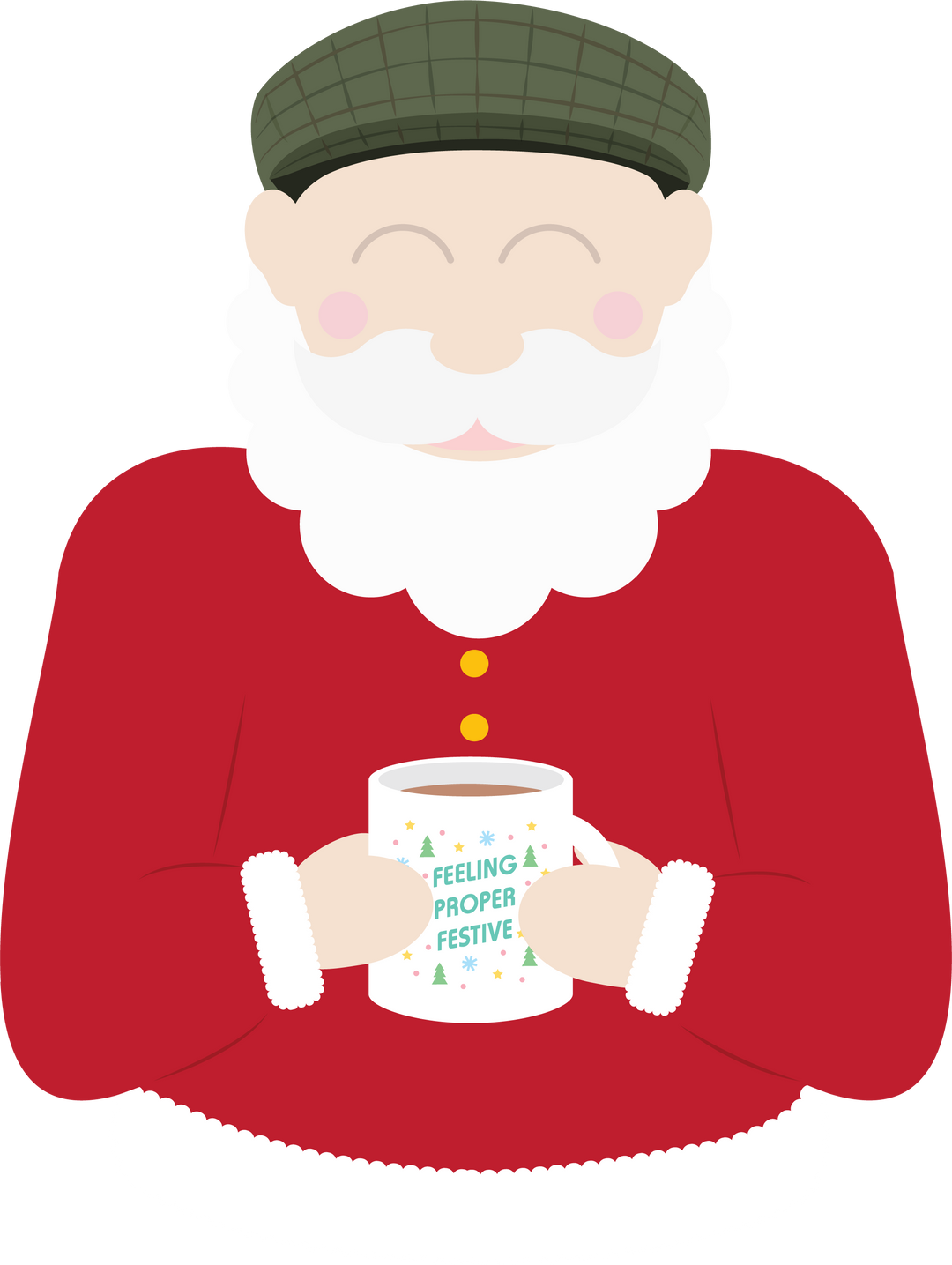 Northern Santa Christmas Jumper