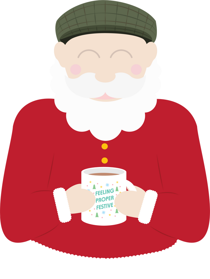 Northern Santa Christmas Jumper