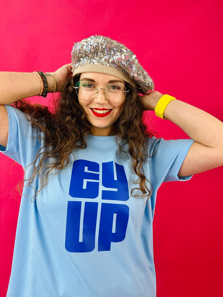 EY UP Blue T-Shirt