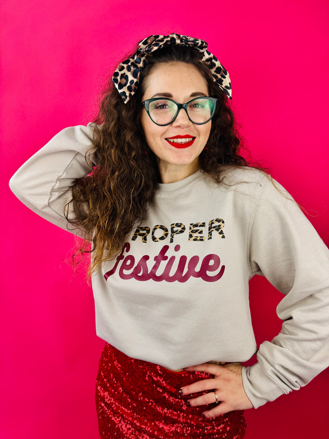 Proper Festive Sweater (Various Colours!)