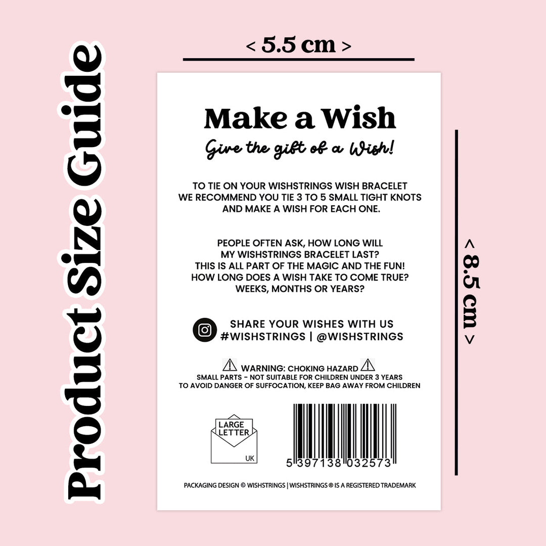 Birthday Wish Bracelet - Celebration Card Included