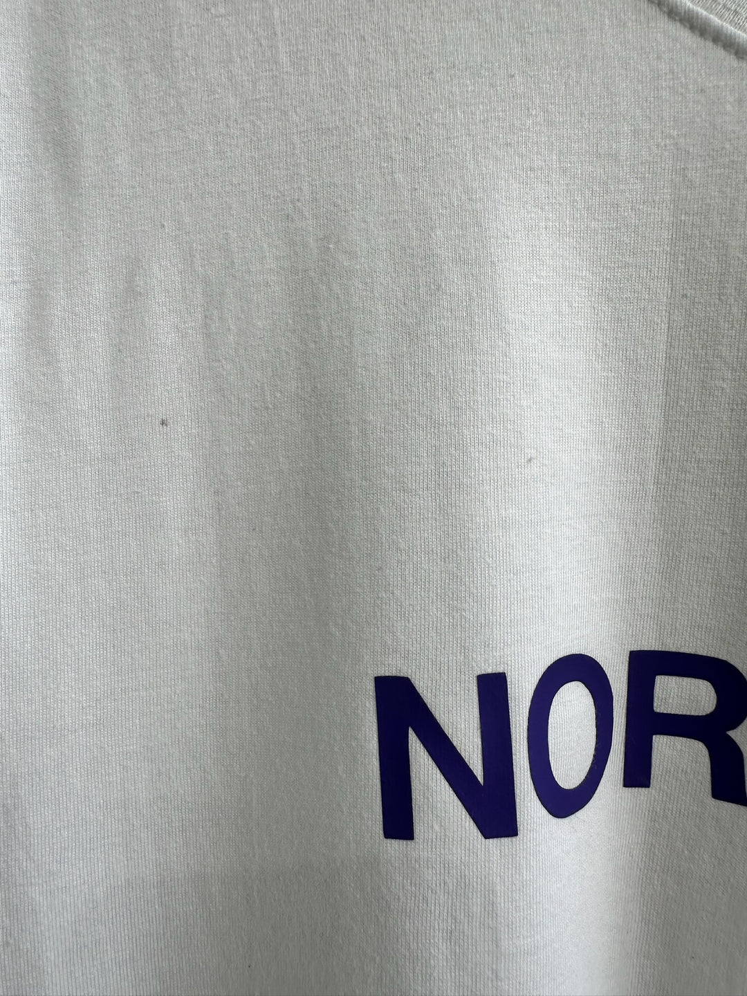 *SECONDS - White TNA Tee with Blue (3XL)
