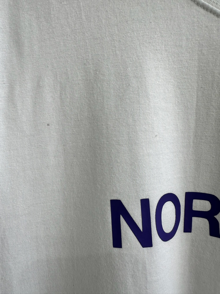 *SECONDS - White TNA Tee with Blue (3XL)