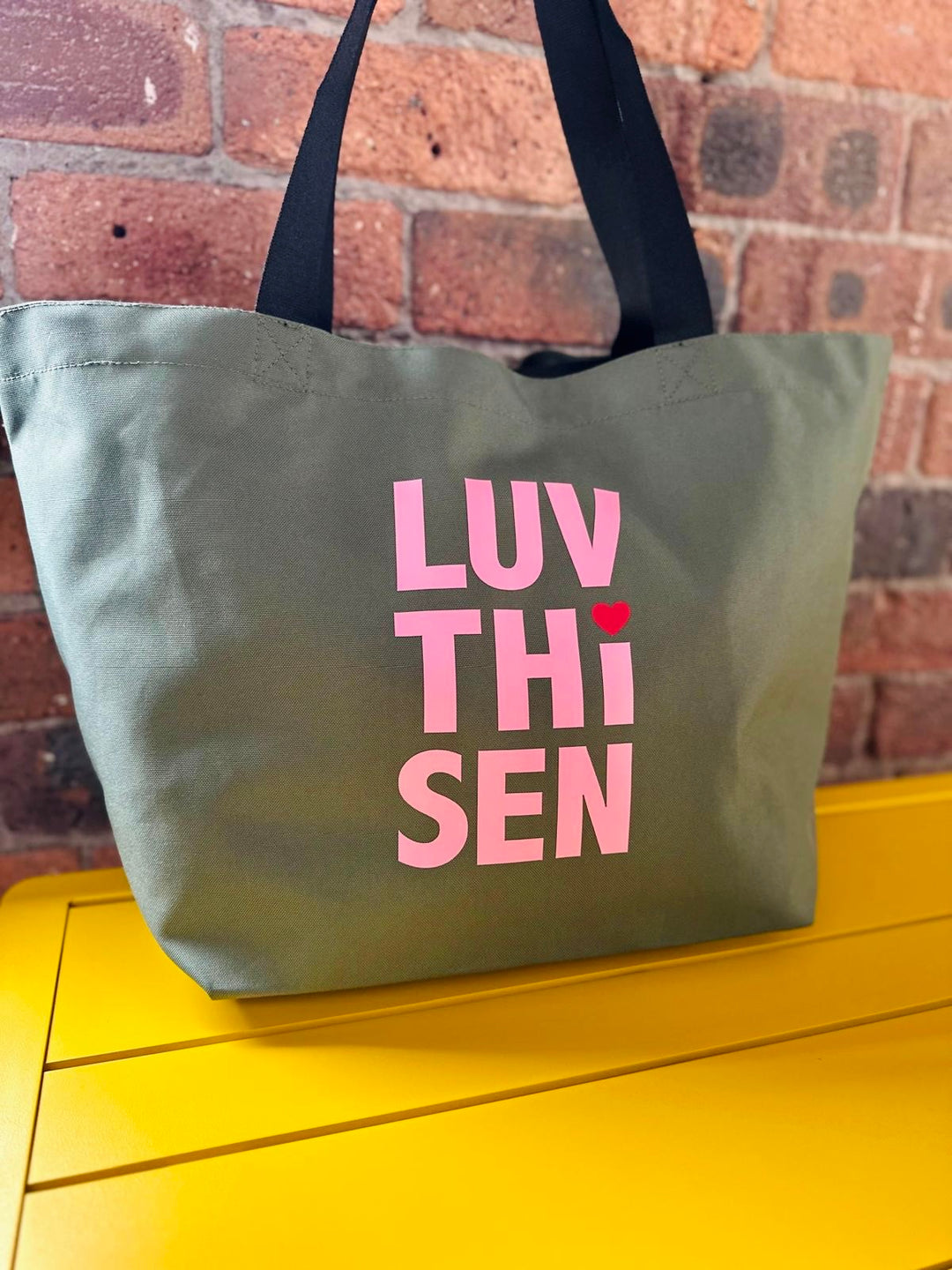 Luv Thi Sen Large Tote Bag