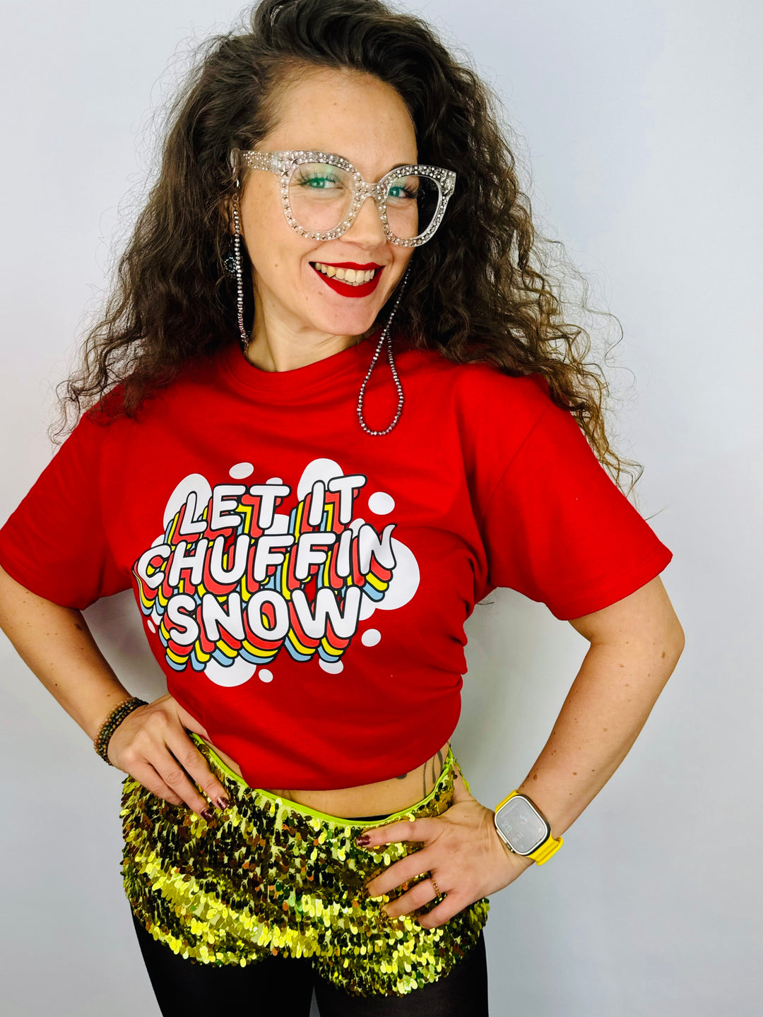 Let It Chuffin’ Snow T-Shirt