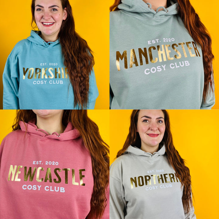 Cosy Club Hoodie - Customisable! (Various)