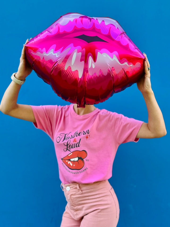 Northern and Loud Pink Tee