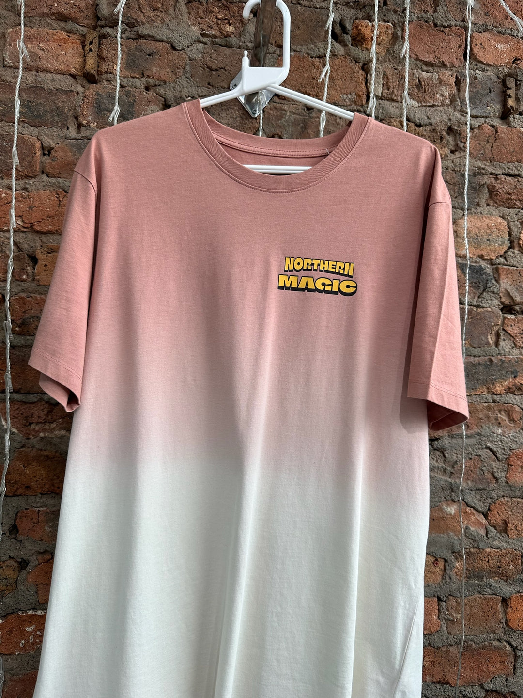 *Rose Dip-Dye Northern Magic Tee (XL)