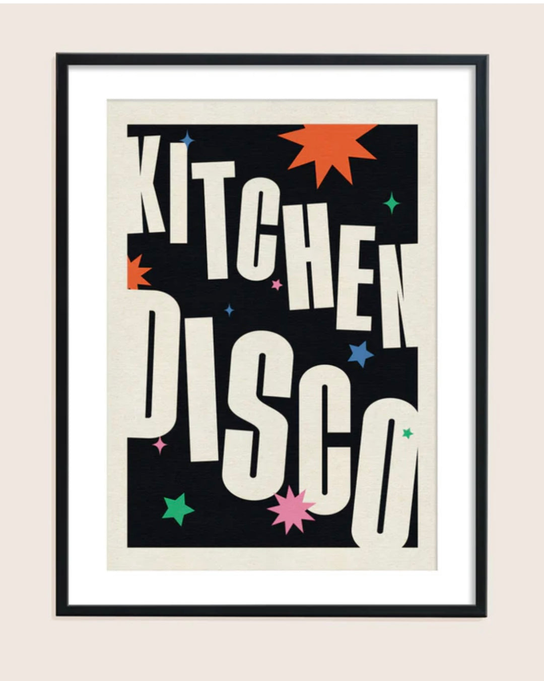 Kitchen Disco A3 Print