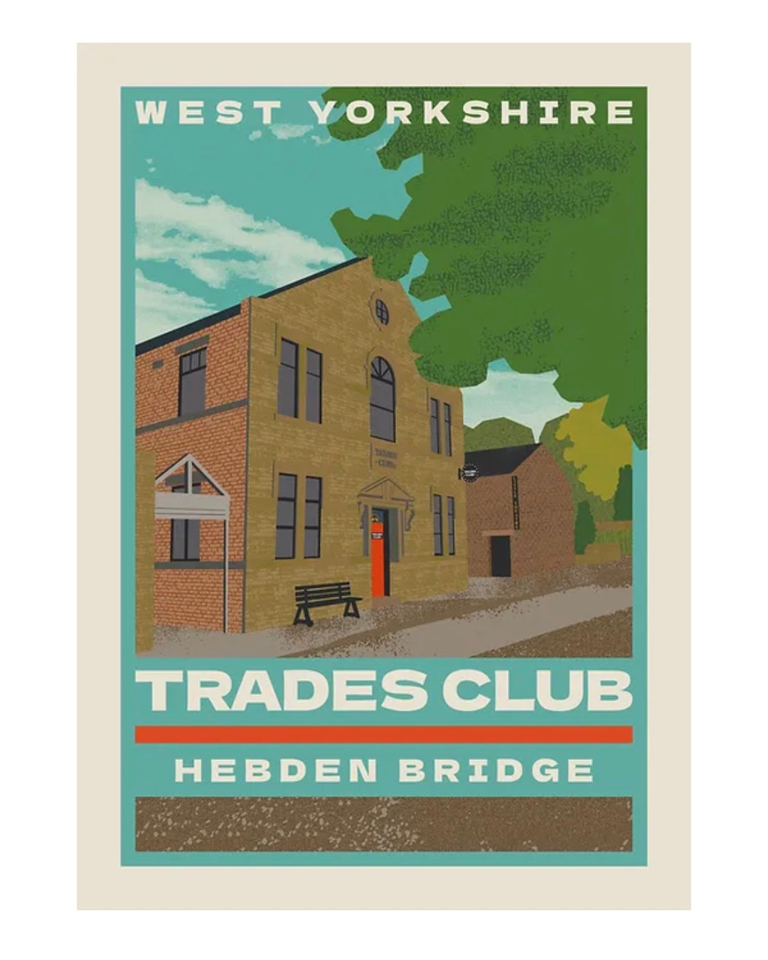 Trades Club A3 Print