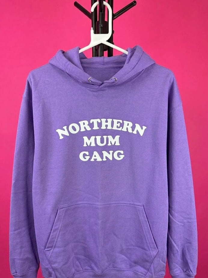 *Northern Mum Gang Wild Lavender Hoodie (Med)