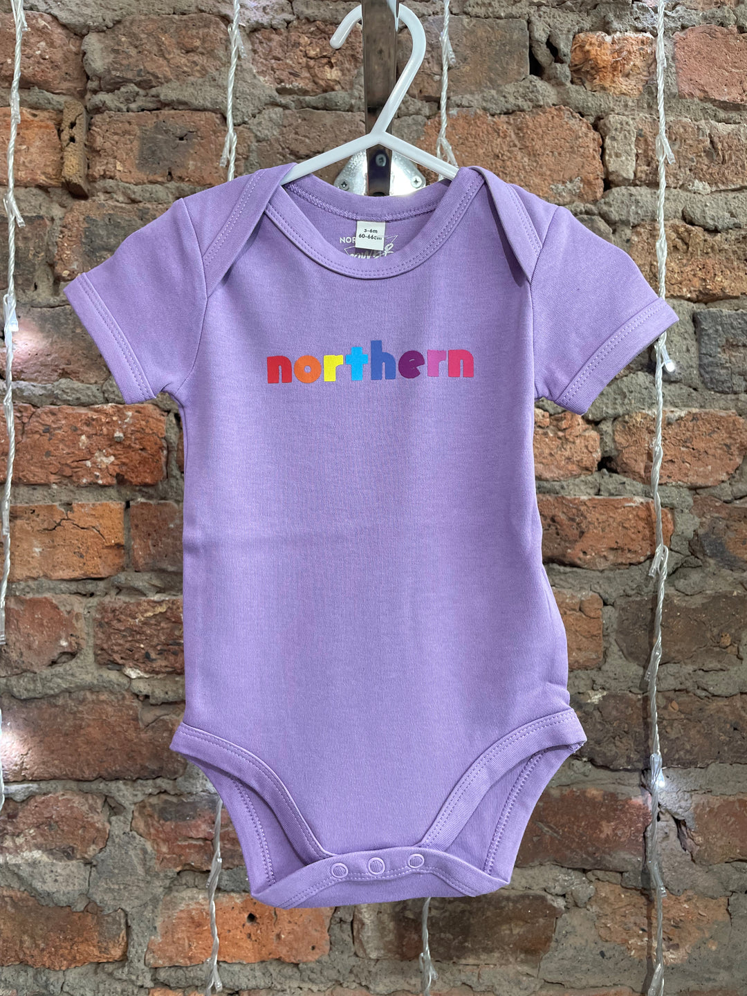 *Rainbow Northern Baby Vest