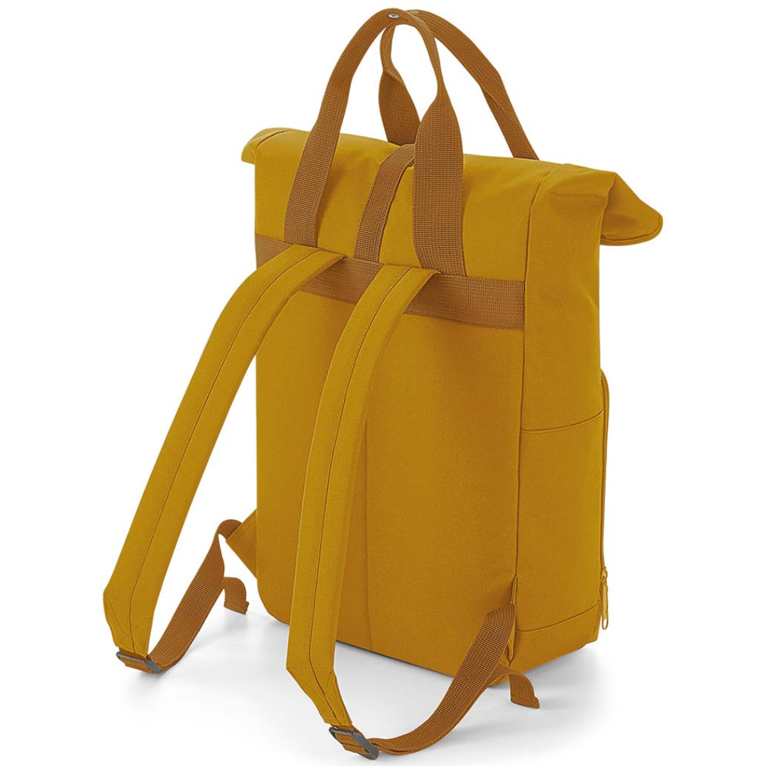 Personalised Roll-Top Rucksack Bag