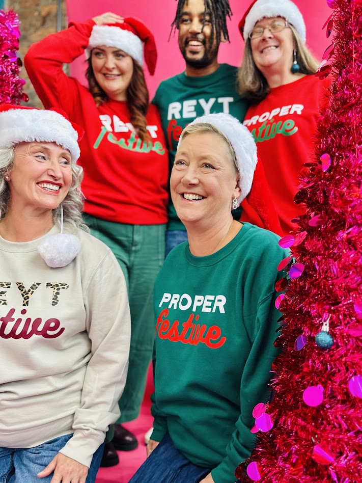 Proper Festive Sweater (Various Colours!)