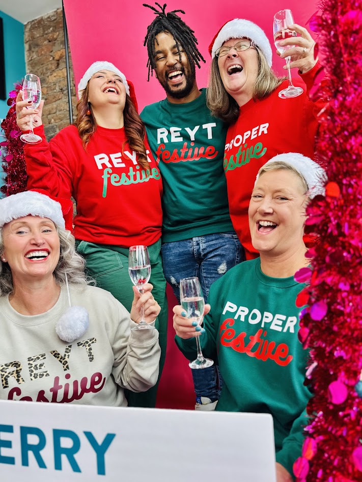 Proper Festive Sweater (Various Colours!)